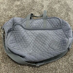 Vera Bradley Grand Traveler Bag grey